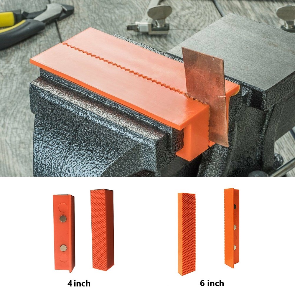 Workshop Tools Vice - 2x4/5/6in PPT Bankschroef Kaak Voor Pads