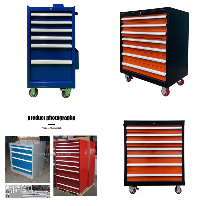 Workshop Garage Tools Manufacturer - Chinese fabrikant gereedschapskast 7-laags laden zwaar