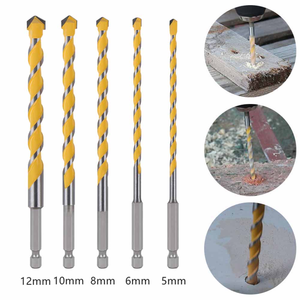 Tools For Woodworking Workshop - 1pc Hex Schacht Boor 5/6/8/10/12mm Carbide
