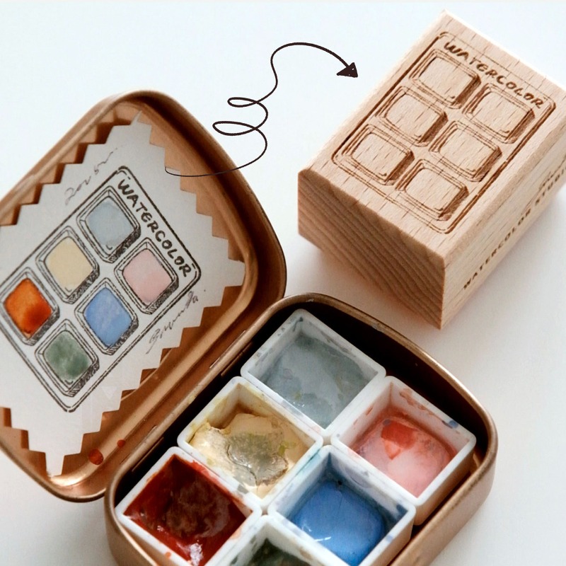 6 raster aquarel kleurenkaart  - Tools Qa recensie en prijs