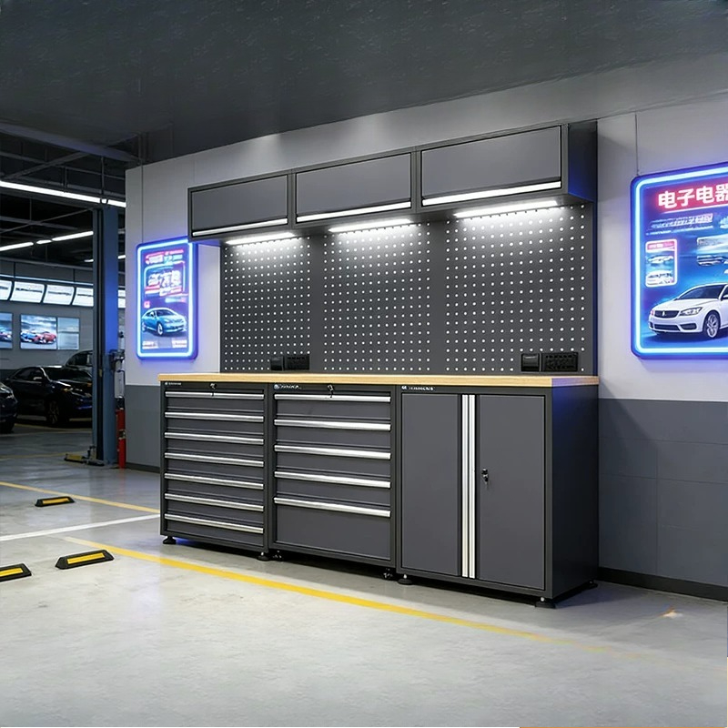 Werkbank van massief hout voor - Hand Tools Maintenance Workshop recensie en prijs