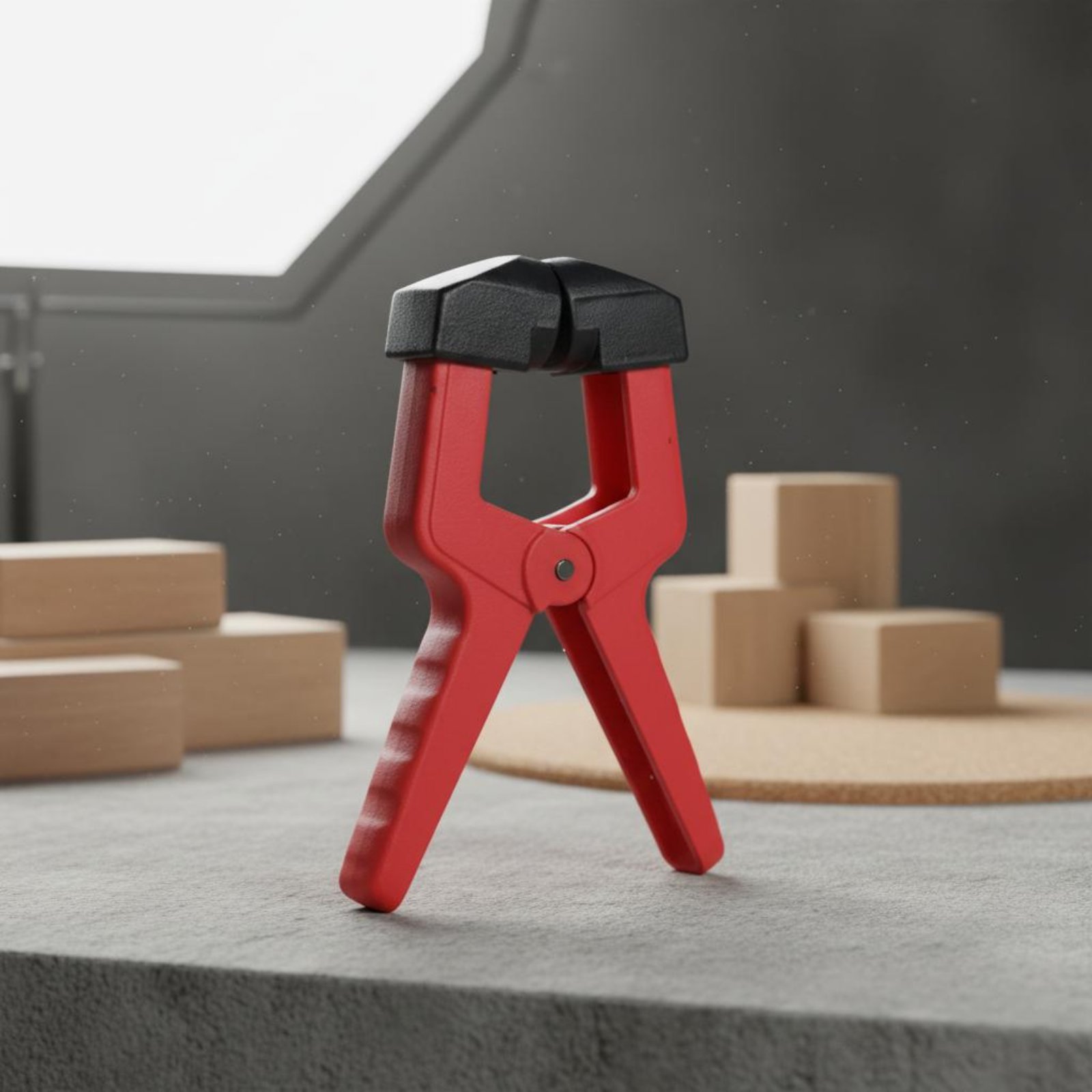 Driehoekige klem Klem Rode kle - Tools For Woodworking Workshop recensie en prijs