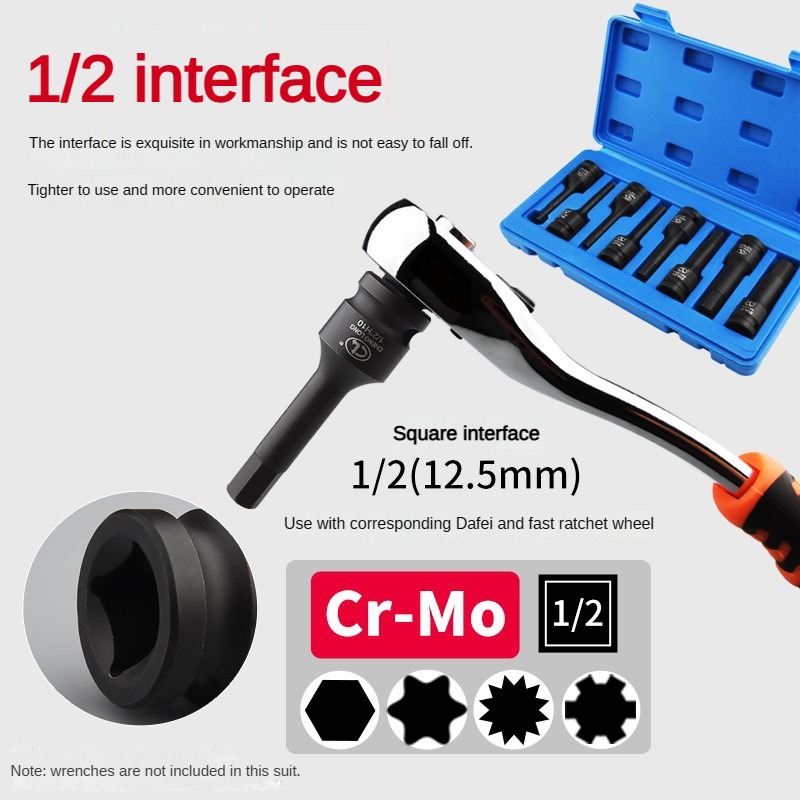 1/2 Dopsleutel 8 Stuks Set Zes - Hand Tools Maintenance Workshop recensie en prijs