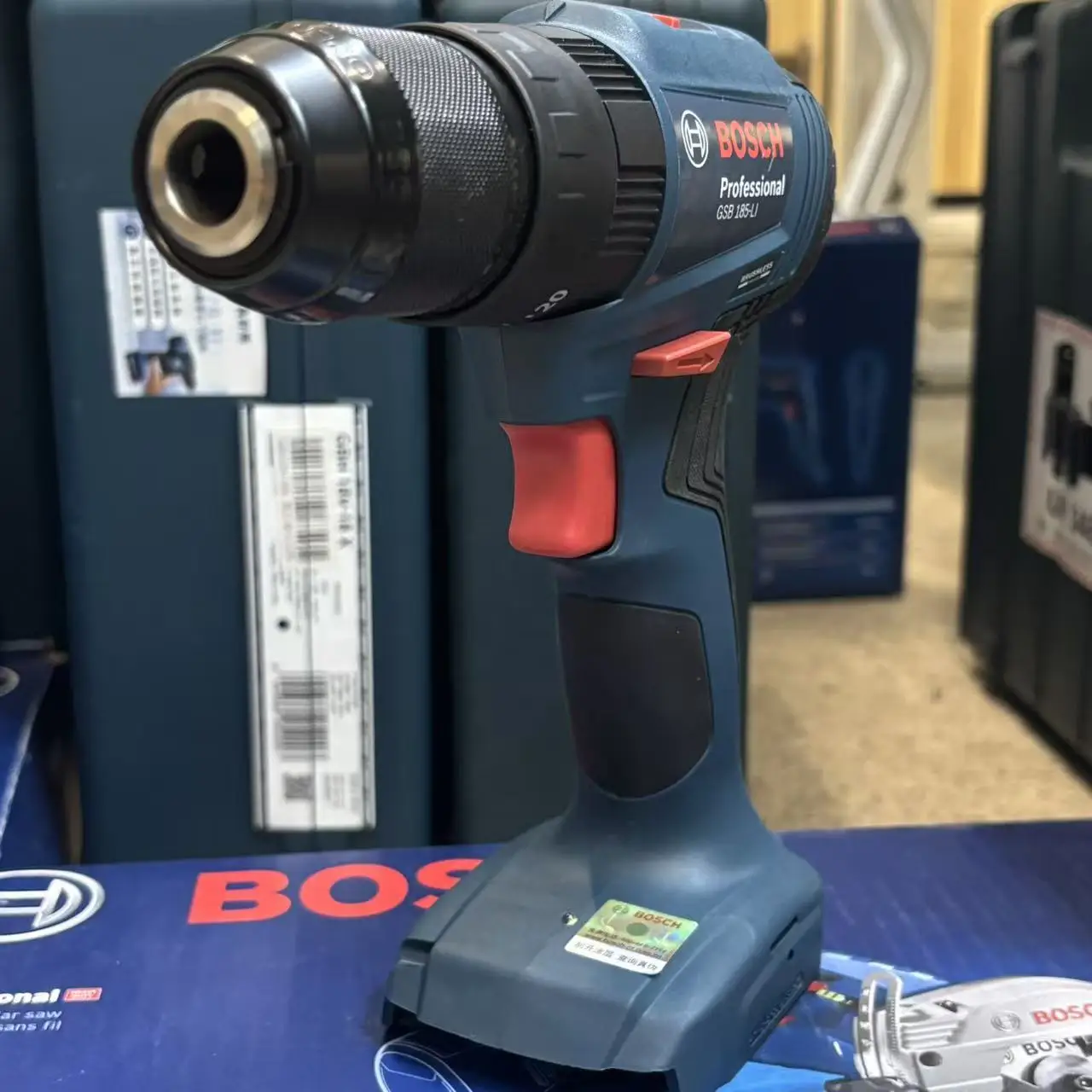 BOSCH GSB 185-LI Borstelloze A - Bosch Drill Gsb 18V recensie en prijs