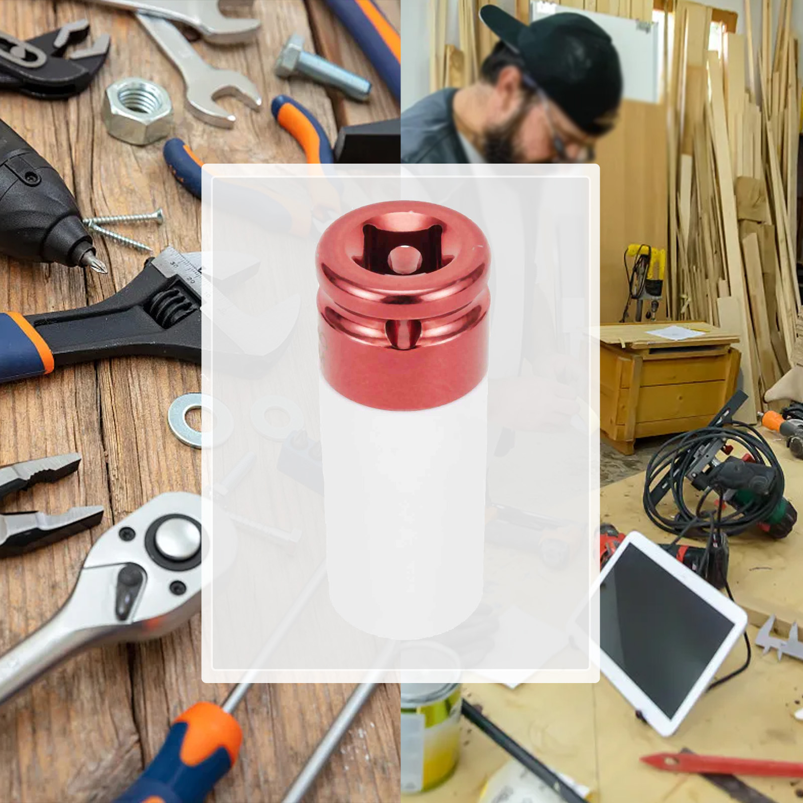 1Pc Metalen Socket 17mm 19mm 2 - Car Workshop Tools And Equipment recensie en prijs