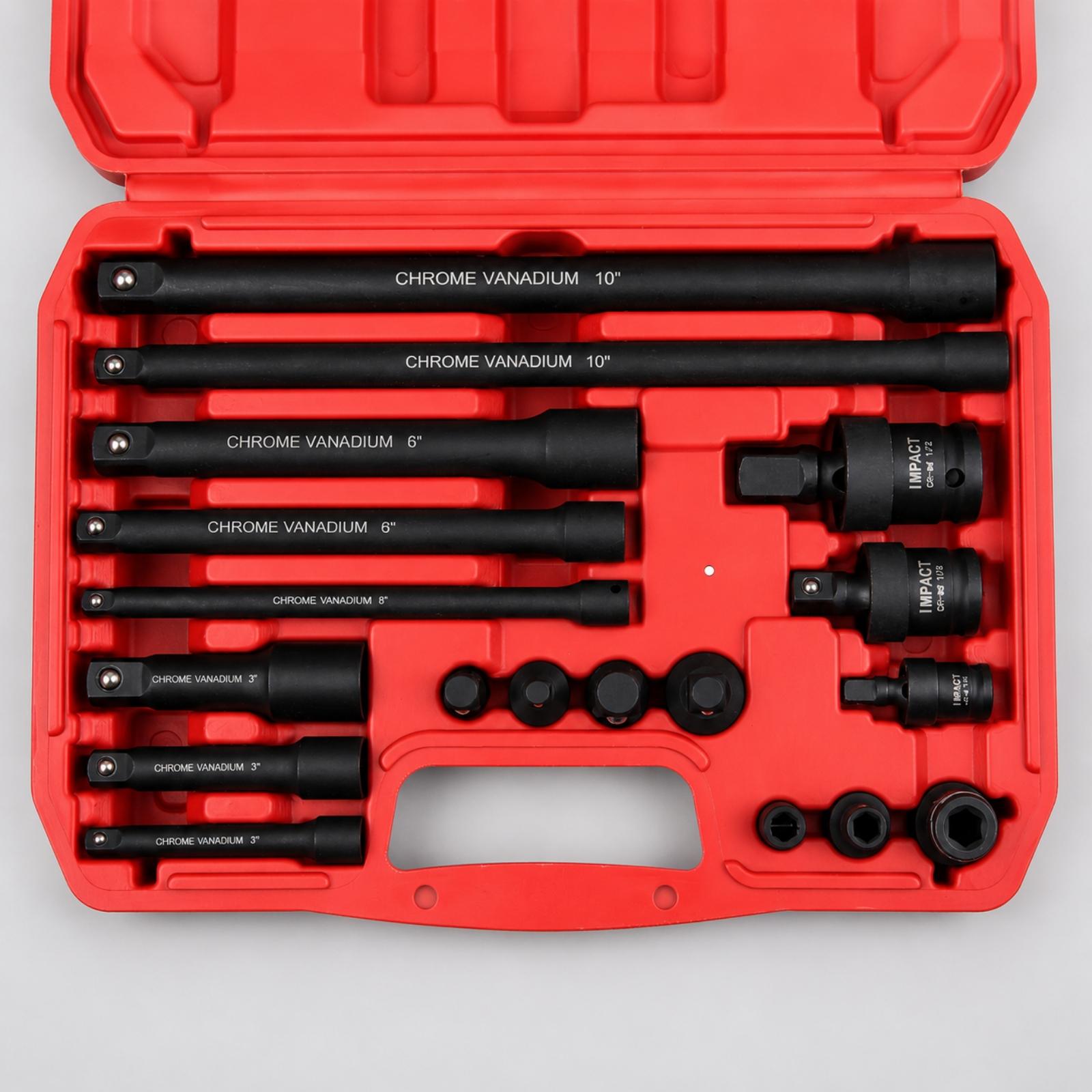 Impact-sleutelset 18-delige ve - Tools & Workshop Equipment recensie en prijs
