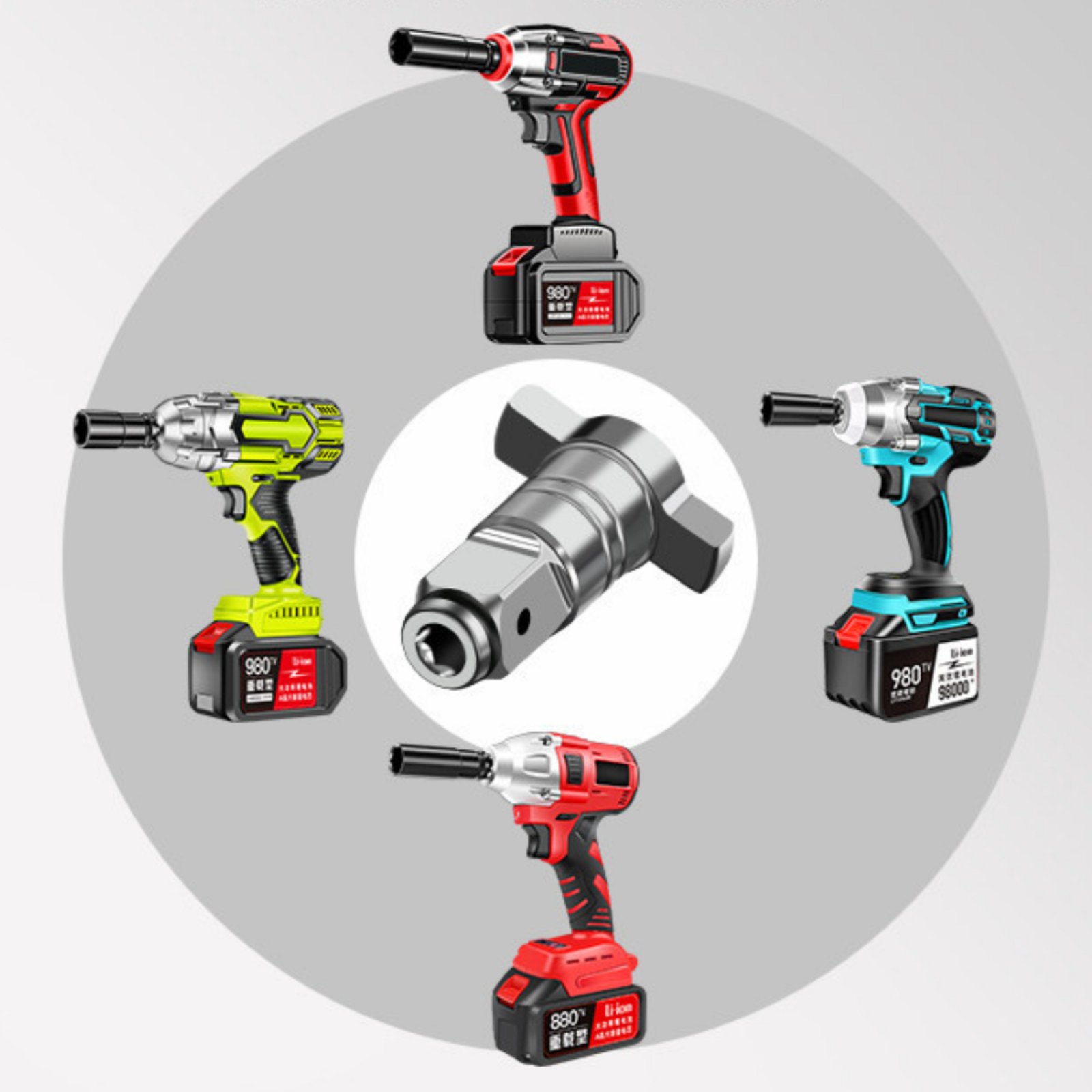 Vierkant naar zeskant adapter  - Tools & Workshop Equipment recensie en prijs