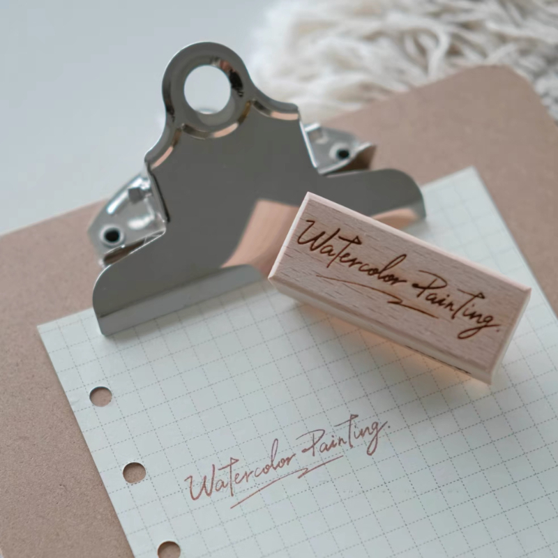Houten rubberen stempels aquar - Tools Qa recensie en prijs