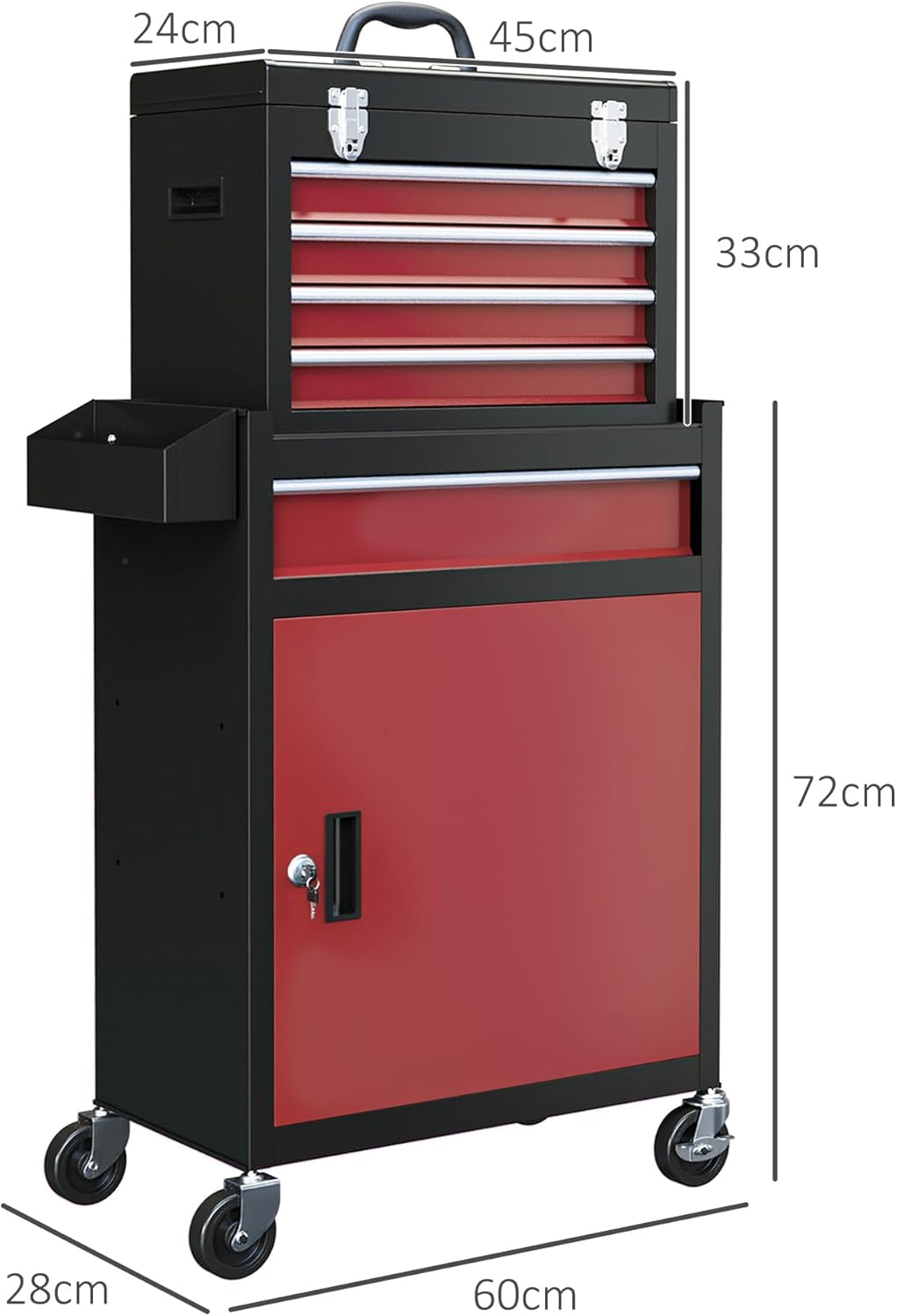 # JINFENG Staal Rolbare Gereed - Tool Chest Cabinet recensie en prijs
