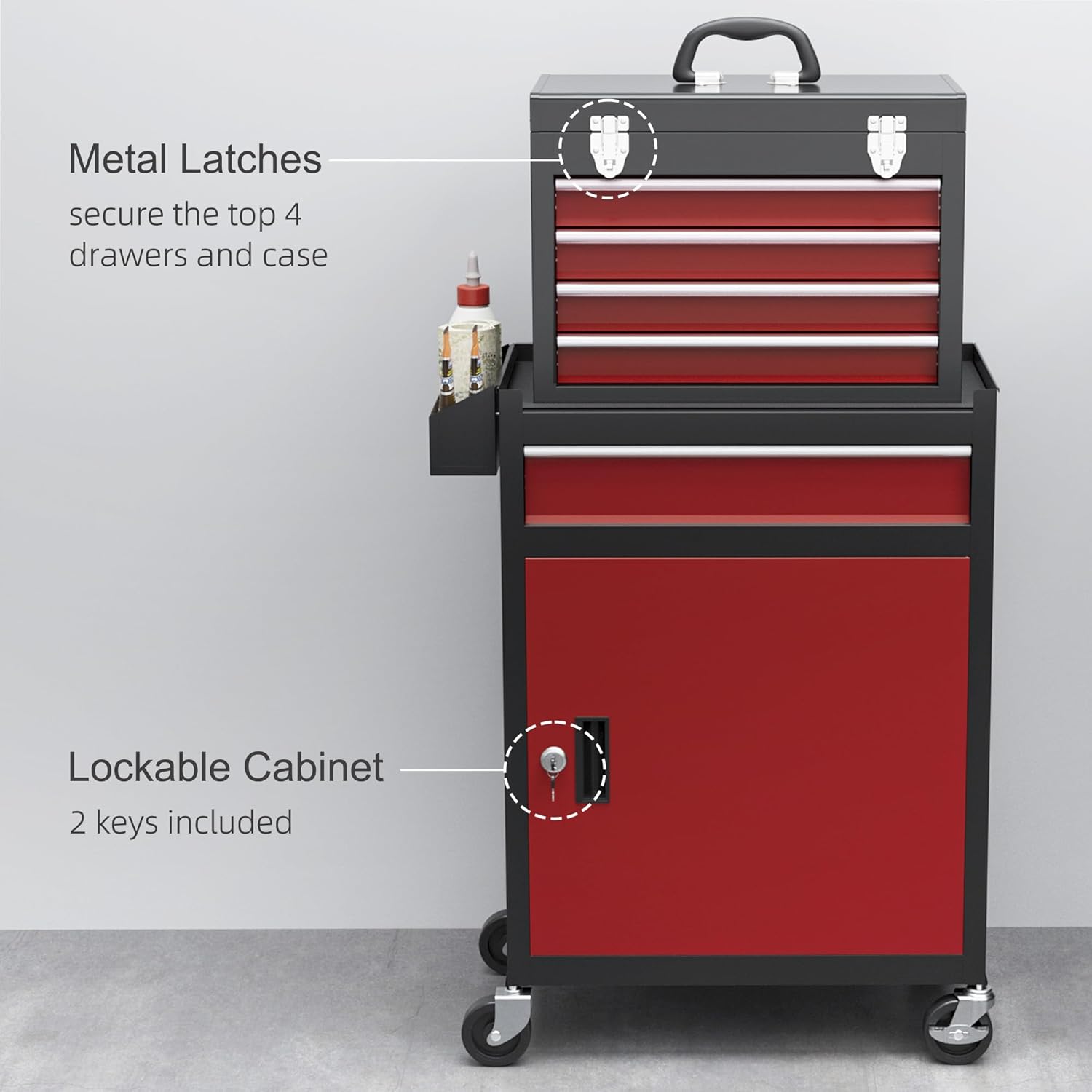 # JINFENG Staal Rolbare Gereed - Tool Chest Cabinet recensie en prijs
