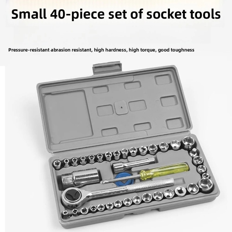 40-delige combinatie-steeksleu - Tools For Motorcycle Workshop recensie en prijs